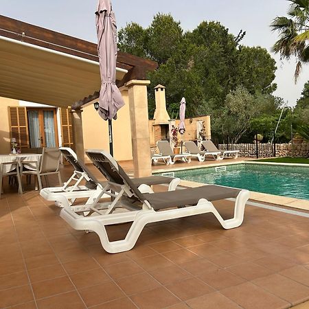 Casa Rural, Finca Rustica Con Piscina Cas Padrins De Campos, Mallorca Exteriör bild