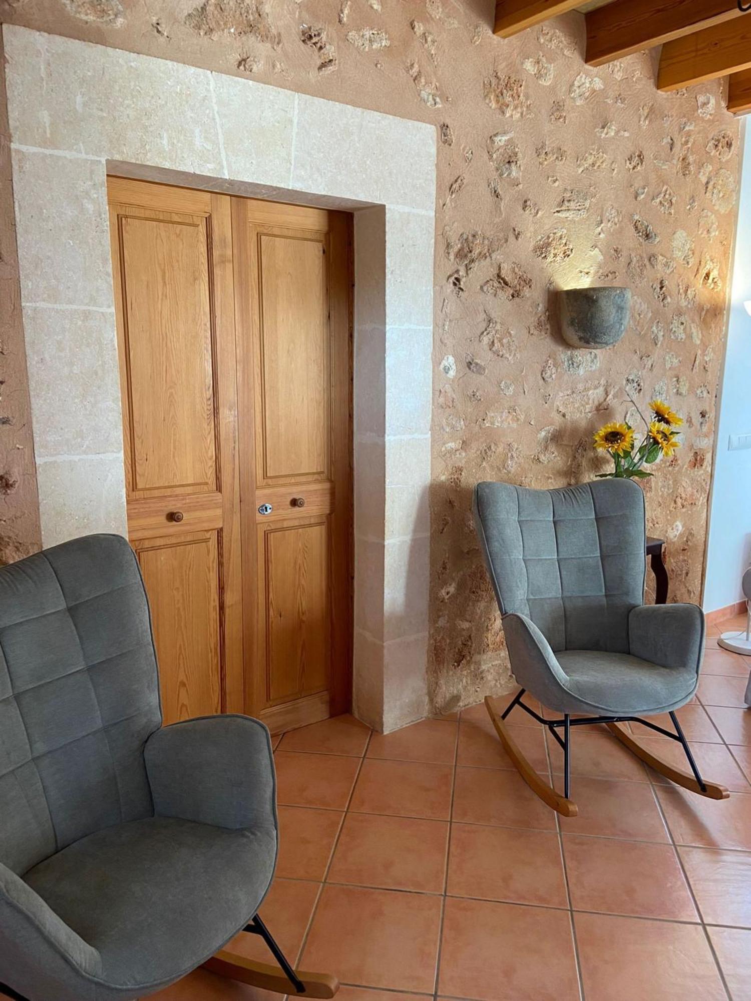 Casa Rural, Finca Rustica Con Piscina Cas Padrins De Campos, Mallorca Exteriör bild