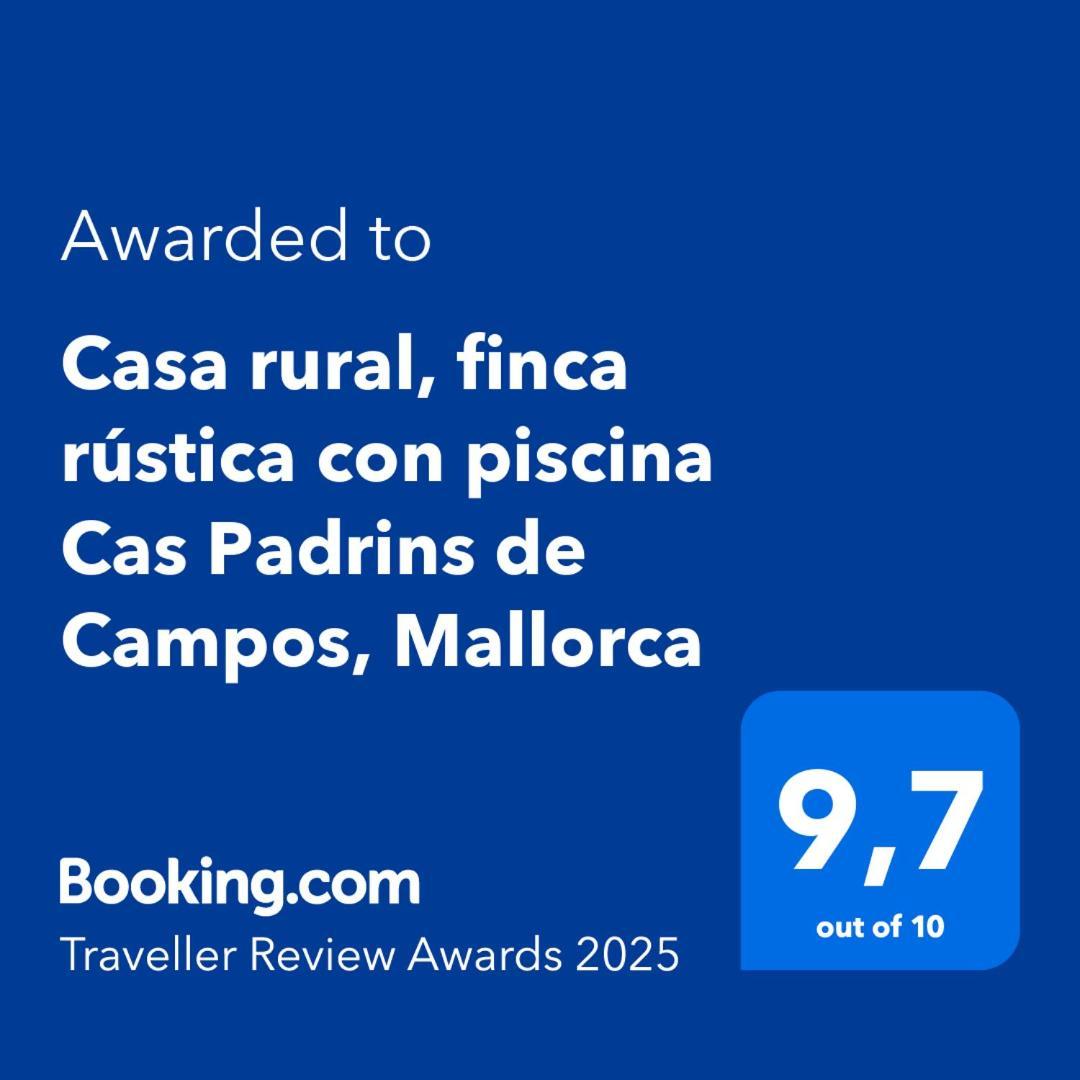 Casa Rural, Finca Rustica Con Piscina Cas Padrins De Campos, Mallorca Exteriör bild