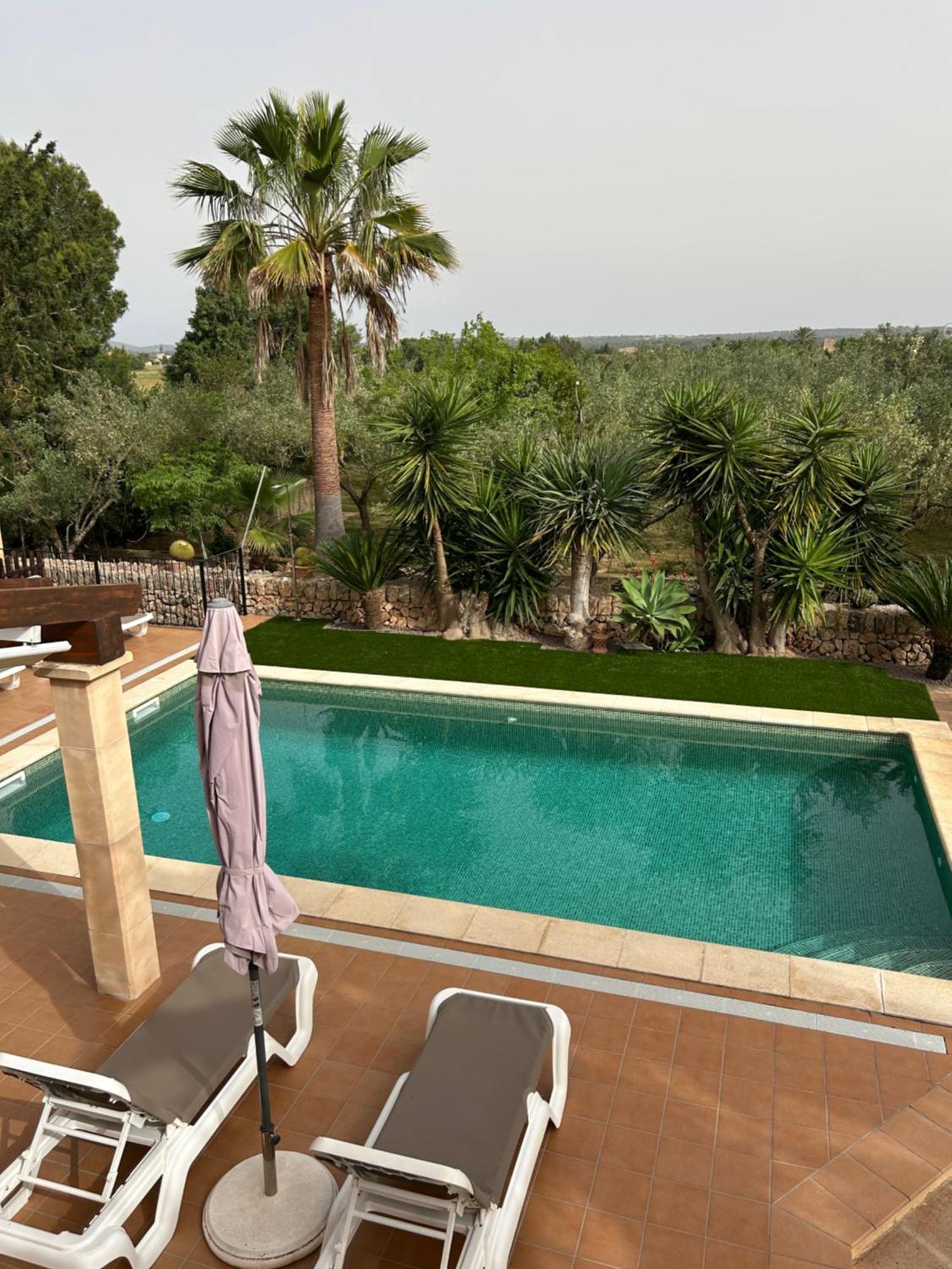 Casa Rural, Finca Rustica Con Piscina Cas Padrins De Campos, Mallorca Exteriör bild